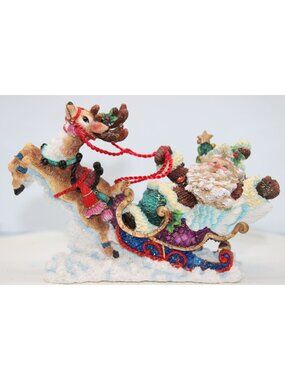 Crinkle Claus by Possible Dreams - Santa & His Sleigh